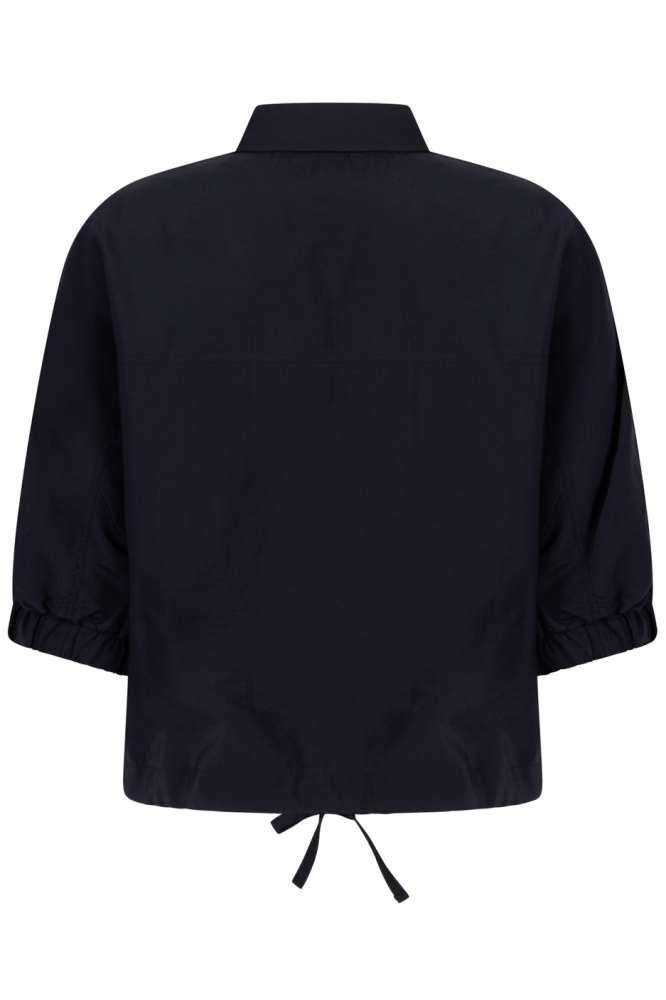 LISA VISCOSE BLOUSES 251 0008 NAVY
